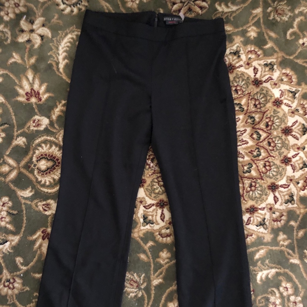 Alice & Olivia black trousers